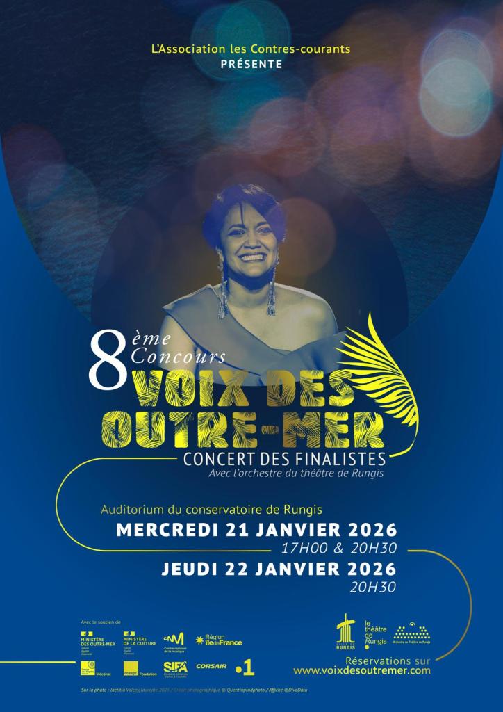 Concert des finalistes Voix des Outre-mer
